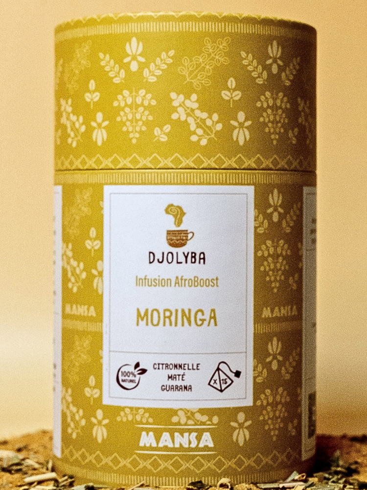 MANSA (Moringa-Citronnelle-Maté-Guarana) Nos Infusions Des Infusions Africaines Inspirées des Traditions Ancestrales
