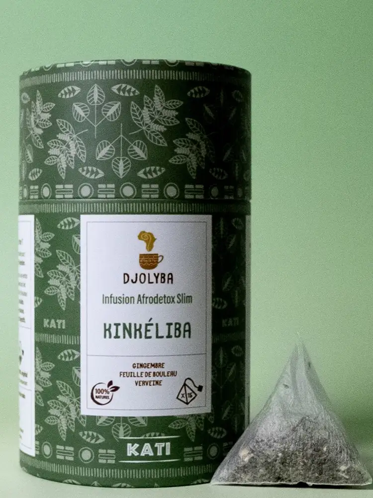 KATI (Kinkéliba-Gingembre-Feuille de Bouleau-Verveine) Nos Infusions Des Infusions Africaines Inspirées des Traditions Ancestrales