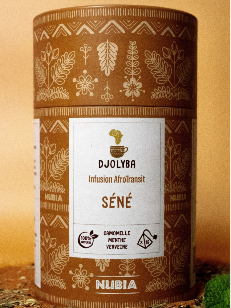 NUBIA (Séné-Camomille-Menthe-Verveine) Nos Infusions Des Infusions Africaines Inspirées des Traditions Ancestrales