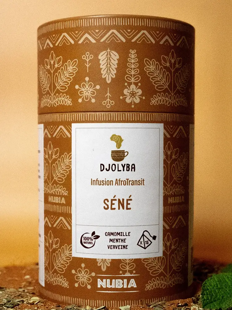 NUBIA (Séné-Camomille-Menthe-Verveine) Nos Infusions Des Infusions Africaines Inspirées des Traditions Ancestrales