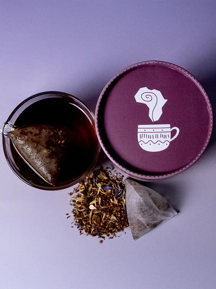 SWATI (Rooibos-Orange-Mangue) Nos Infusions Des Infusions Africaines Inspirées des Traditions Ancestrales