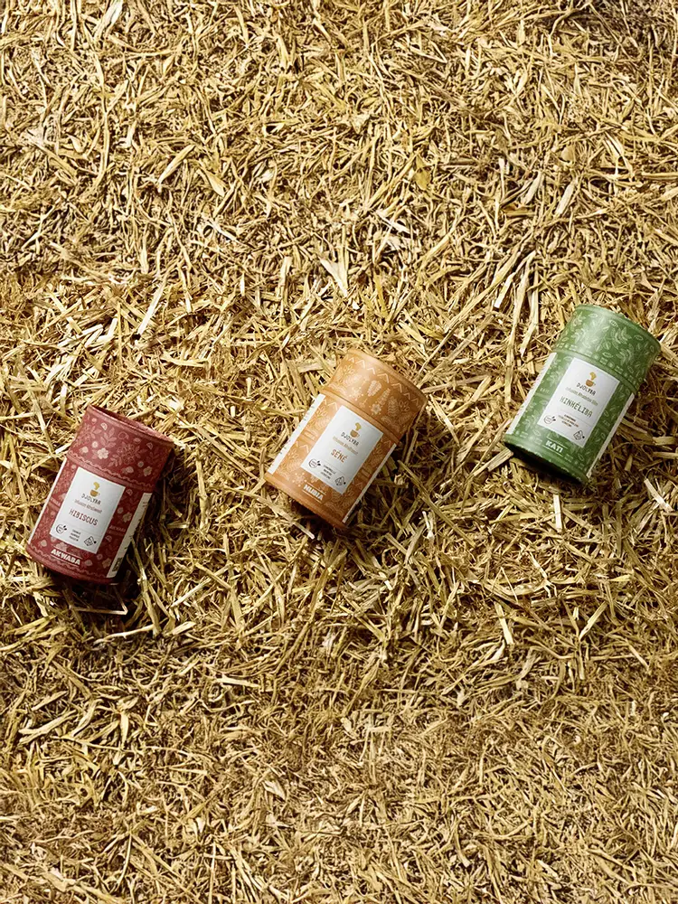 Coffret Cadeau Djolyba (3 Infusions au choix) Nos Coffrets Cadeaux Des Infusions Africaines Inspirées des Traditions Ancestrales