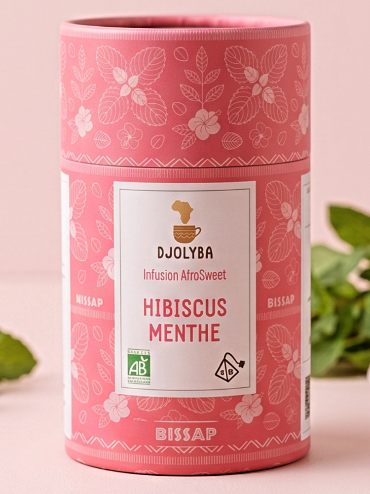 BISSAP (Hibiscus-Menthe) Nos Infusions Des Infusions Africaines Inspirées des Traditions Ancestrales